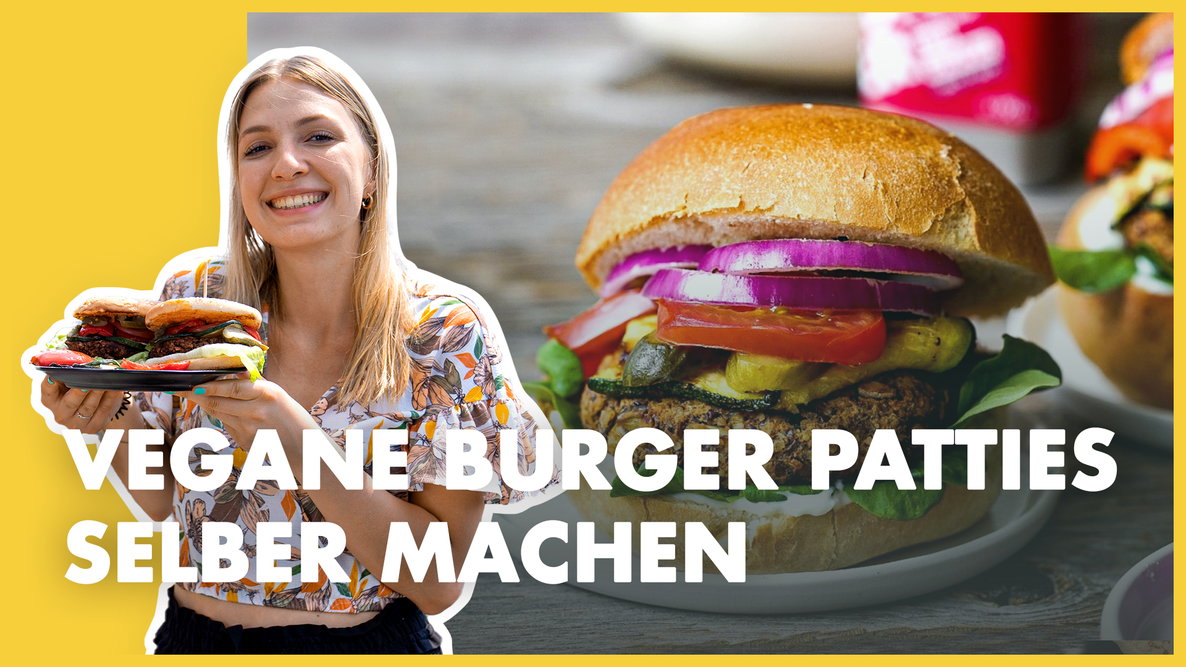 Vegane Burger Patties selber machen 🍔 | Reishunger